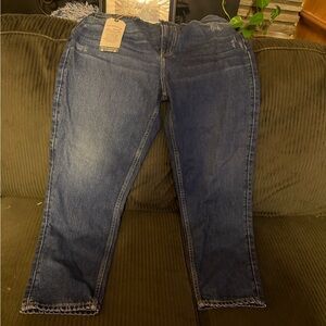 Fat Face Dark Blue Straight Leg Women's Jeans